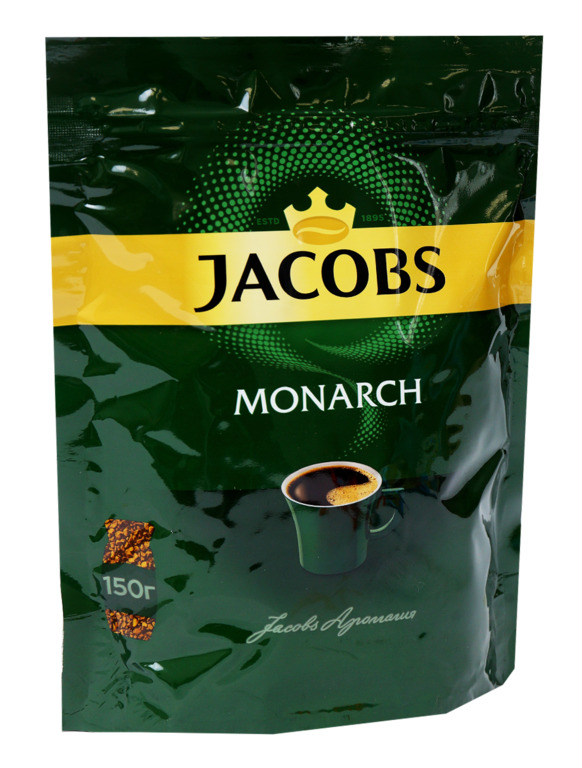 Кофе растворимый сублимированный «Jacobs» Monarh, 150 г