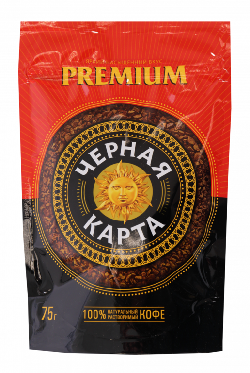 Кофе растворимый «Черная Карта» Premium, 75 г