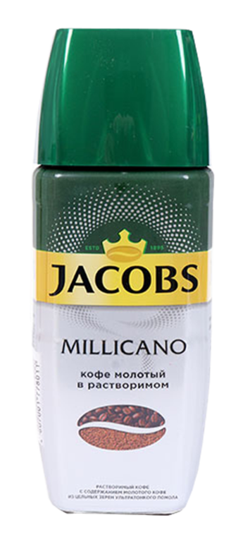 Кофе «Jacobs Monarсh» Millicano, молотый в растворимом, 95 г