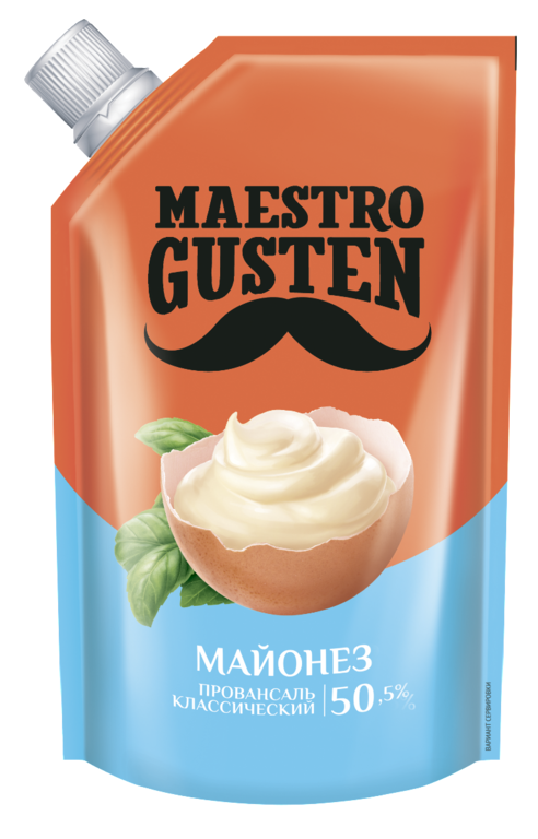 Майонез Провансаль «Maestro Gusten» 50%, 200 мл