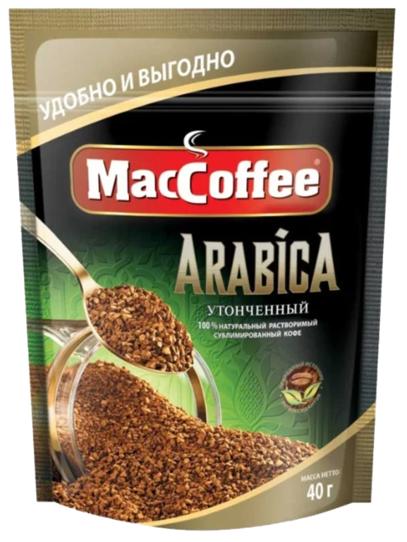 Кофе растворимый сублимированный «MacCoffee» Arabica, 40 г