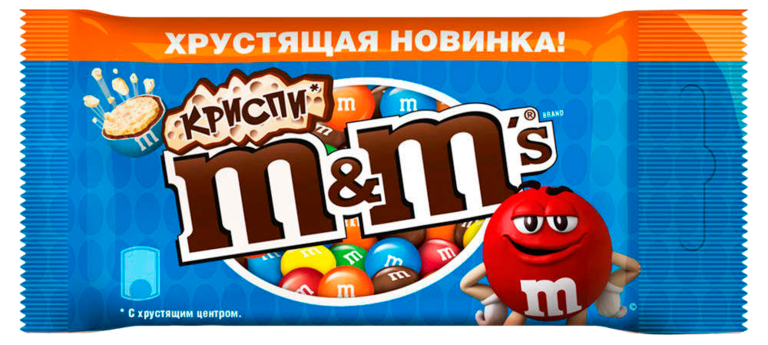 Драже «M&M's» Криспи, 36 г