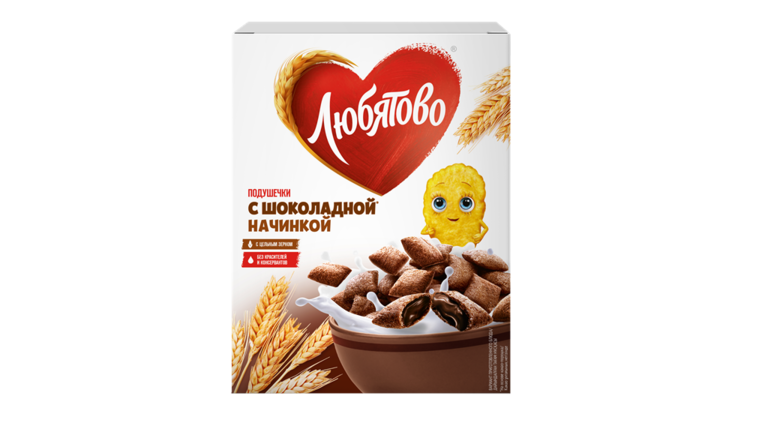 Подушечки шоколадные «Любятово», 250 г
