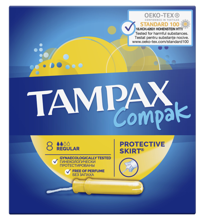 Тампоны «Tampax» CompakRegular, 8шт