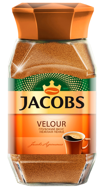 Кофе «Jacobs» Velour растворимый, 95 г