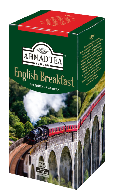 Чай черный «Ahmad Tea» English Breackfast, 25 пакетиков