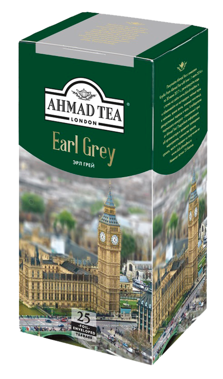 Чай черный «Ahmad Tea» Earl Grey,25 пакетиков