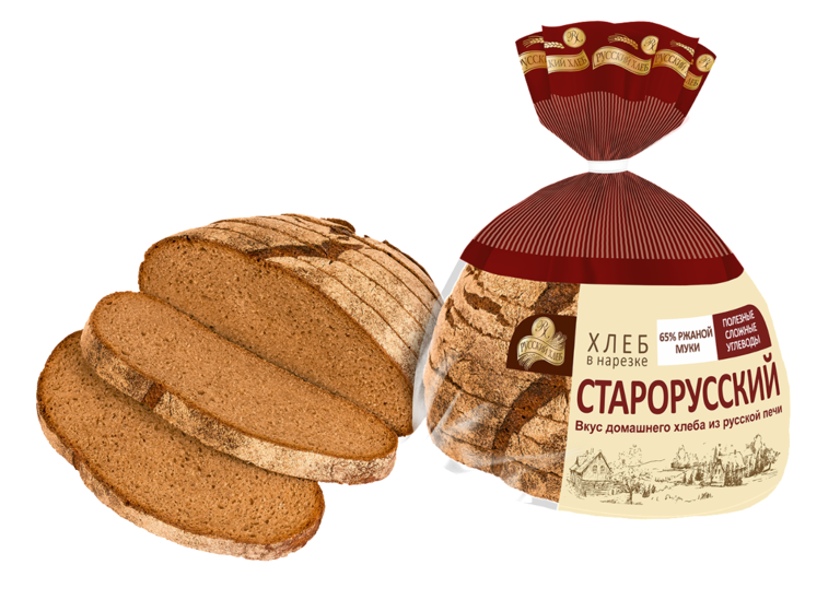 Хлеб «Русский хлеб» «Старорусский» в нарезке, 350 г