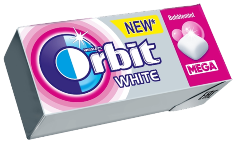 Жевательная резинка «Orbit» White Mega Bubblemint, 16,4 г