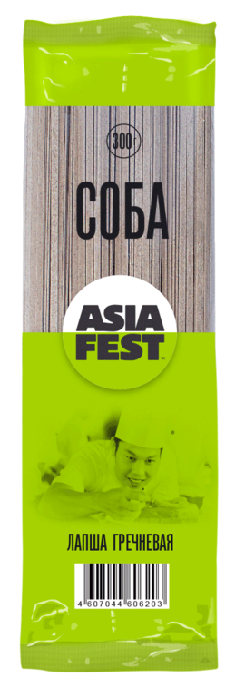 Лапша гречневая Соба «Asia Fest», 300 г