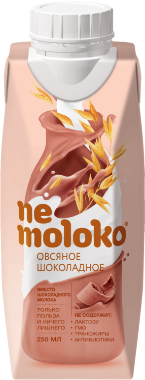Напиток овсяный «NeMoloko» шоколадный, 250 мл