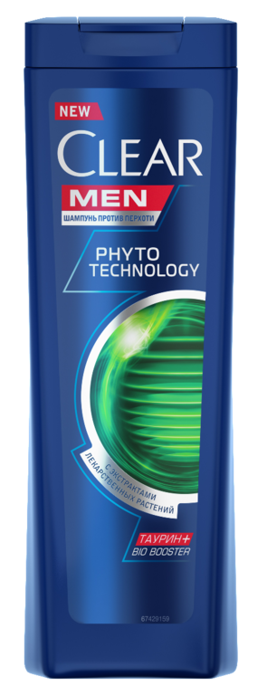 Шампунь «Clear Men» Phyto technology, 200 мл