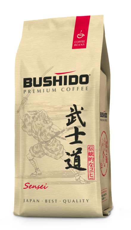 Кофе натуральный «Bushido» Sensei жареный, в зернах, 227 г