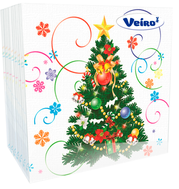 Салфетки «Veiro» трехслойные, 20 шт