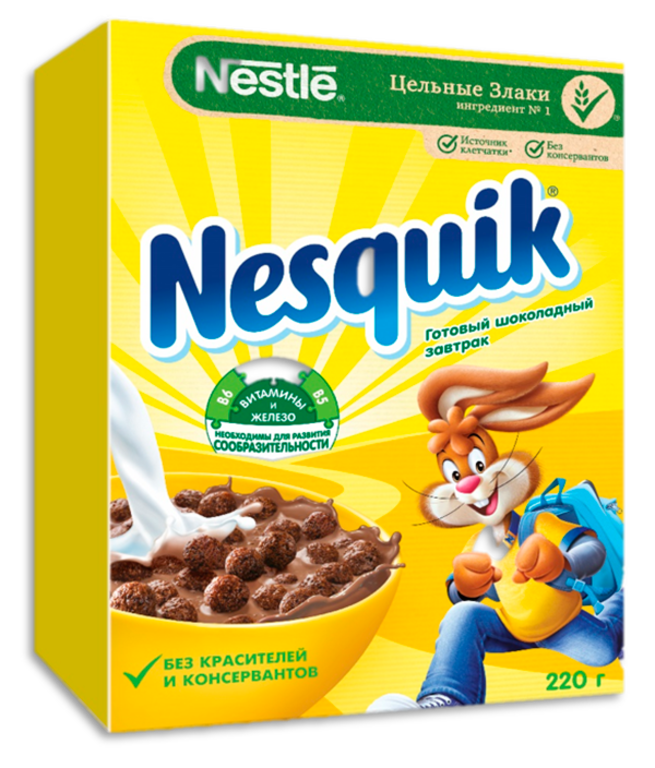 Готовый завтрак «Nesquik» Шоколадные шарики, 220 г