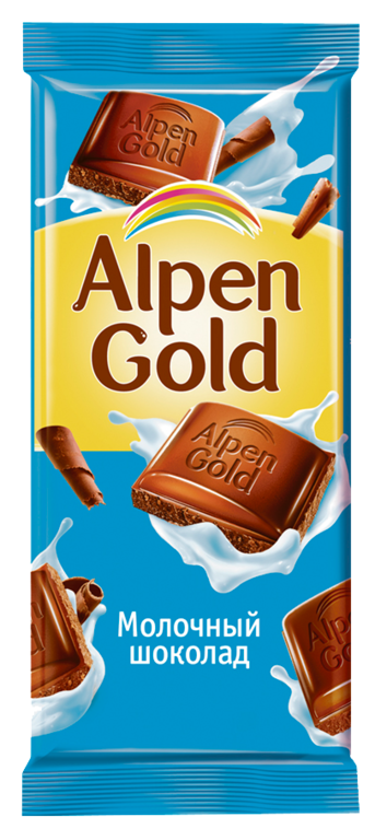 Шоколад «Alpen Gold» молочный, 85 г