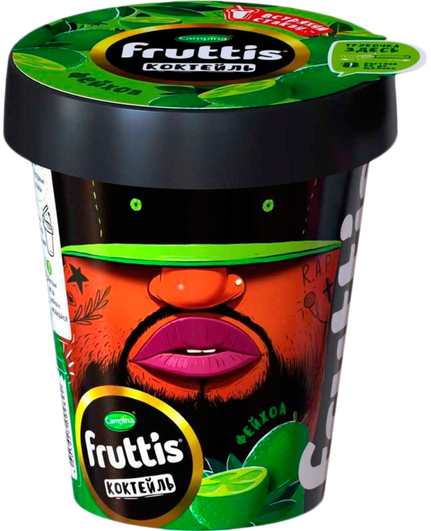 Коктейль йогуртный 2.5% «Fruttis» Фейхоа, 265 г