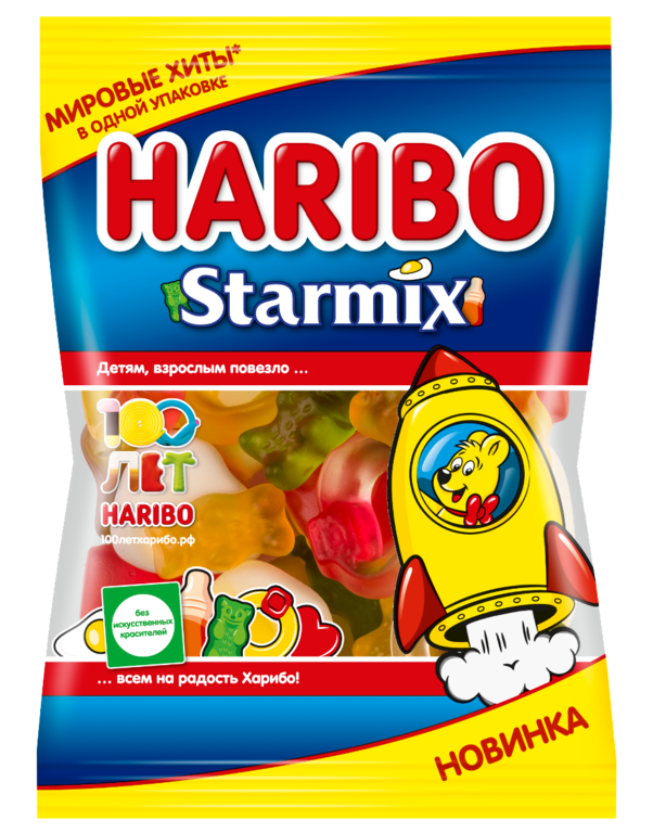 Жевательный мармелад «HARIBO» Starmix, 80 г