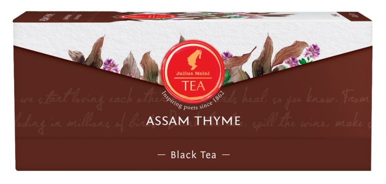 Черный чай «JULIUS MEINL» «Ассам с чабрецом», 25 пакетиков