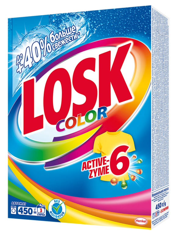 Стиральный порошок «Losk» автомат Color, 450 г