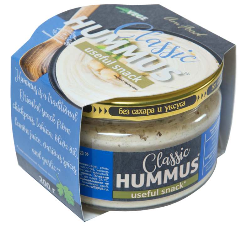 Хумус «Полезные продукты» Классический, 200 г