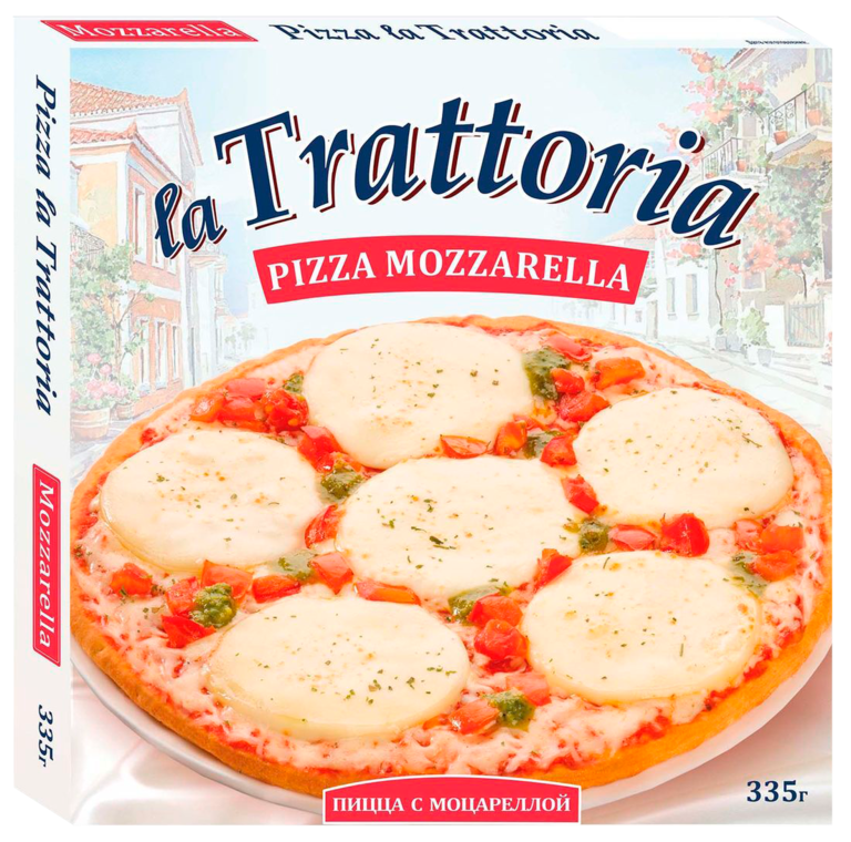 Пицца «La Trattoria» с моцареллой, 335 г