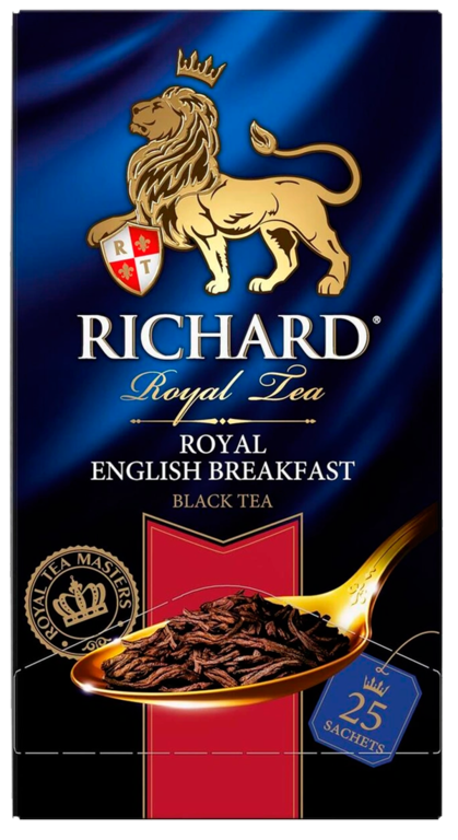 Чай черный «Richard» Royal English Вreakfast, 25 пакетиков