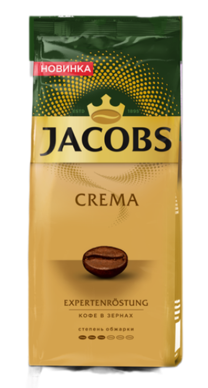 Кофе «Jacobs Crema» в зернах, 230 г
