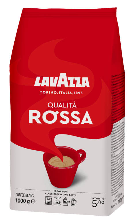 Кофе «Lavazza» Qualità Rossa, в зернах, 1 кг