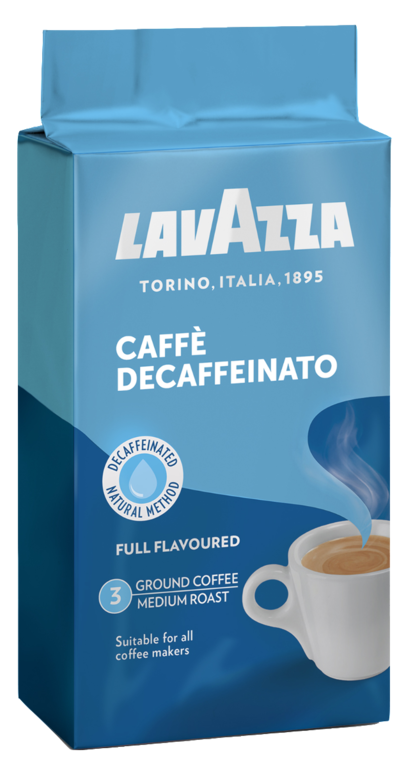 Кофе «Lavazza» Caﬀè Decaﬀeinato, молотый, 250 г