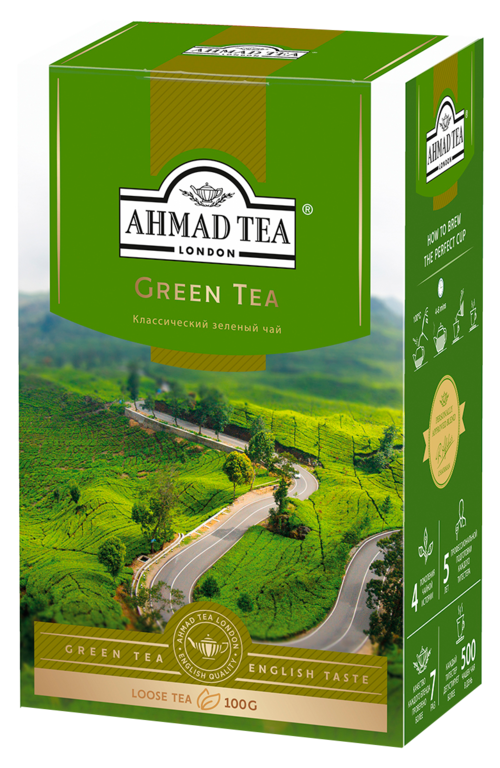 Чай зеленый «Ahmad Tea», 100 г