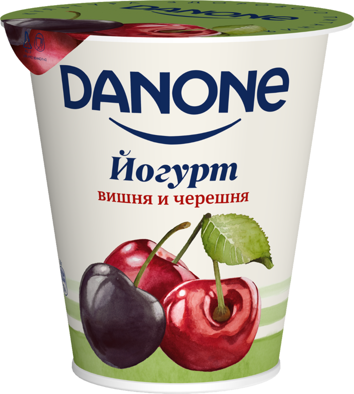 Йогурт 2.8% «Danone» Вишня-черешня, 260 г