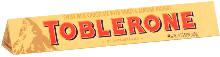 Шоколад молочный «Toblerone» с медово-миндальной начинкой, 100 г