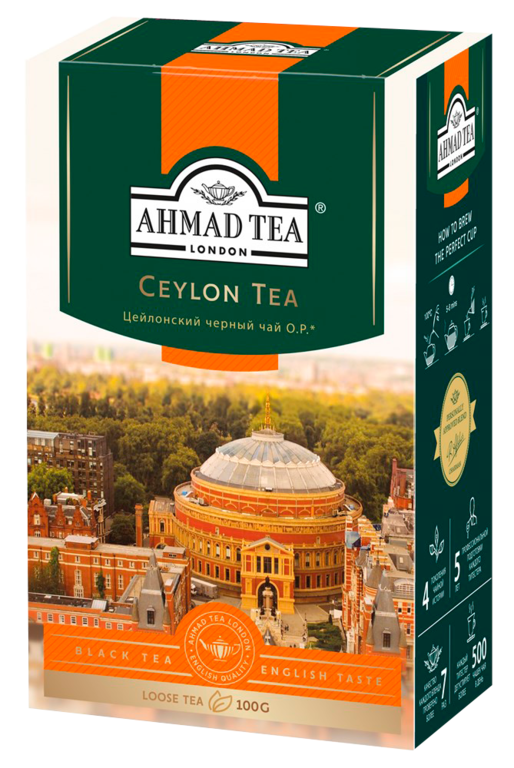 Чай черный «Ahmad Tea» Цейлонский, 100 г