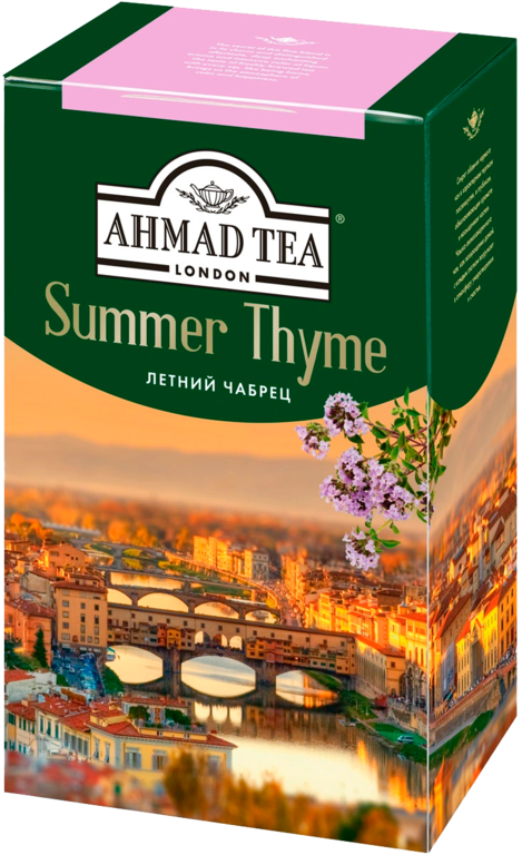 Чай черный «Ahmad Tea» Летний Чабрец, 100 г