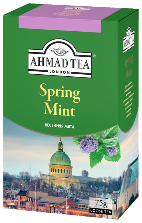 Чай зеленый «Ahmad Tea» Весенняя мята, 75 г