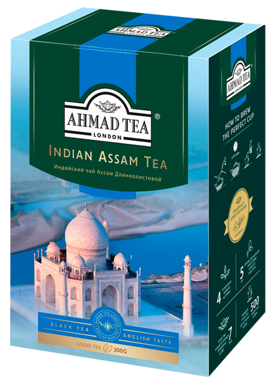 Чай черный «Ahmad Tea» Индийский Ассам, 200 г