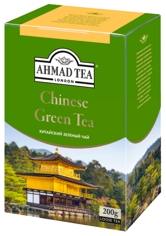 Чай зеленый «Ahmad Tea» Китайский, 200 г
