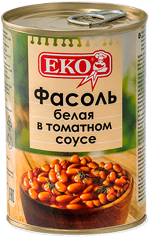 Фасоль белая «EKO» в томатном соусе, 400 г