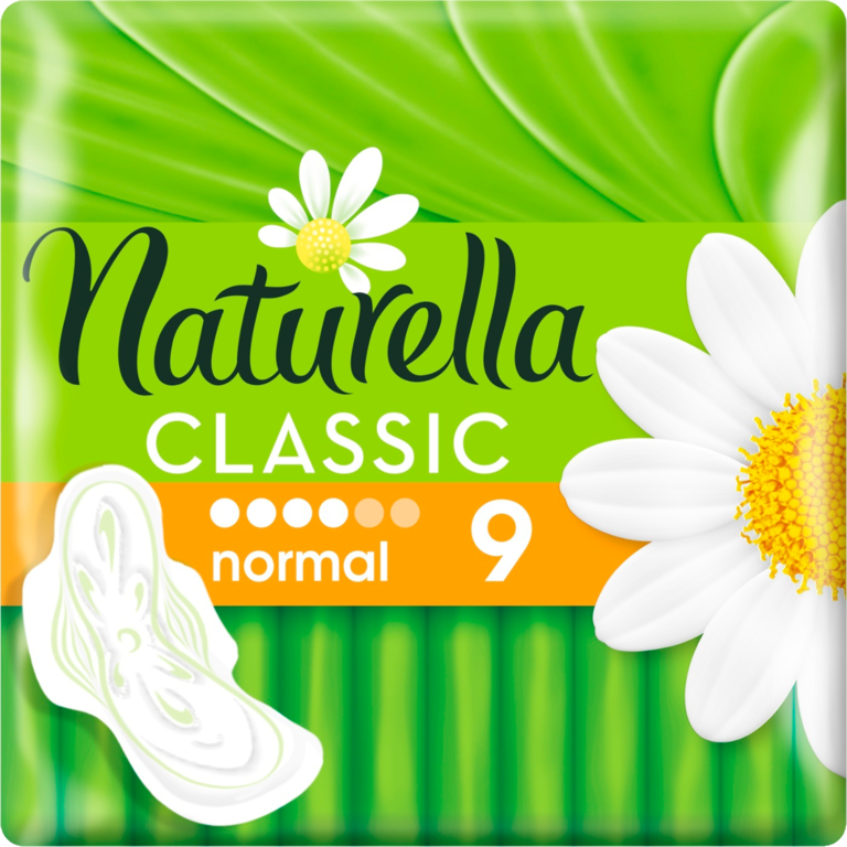Прокладки «Naturella» Camomile Normal Single, 9 штук