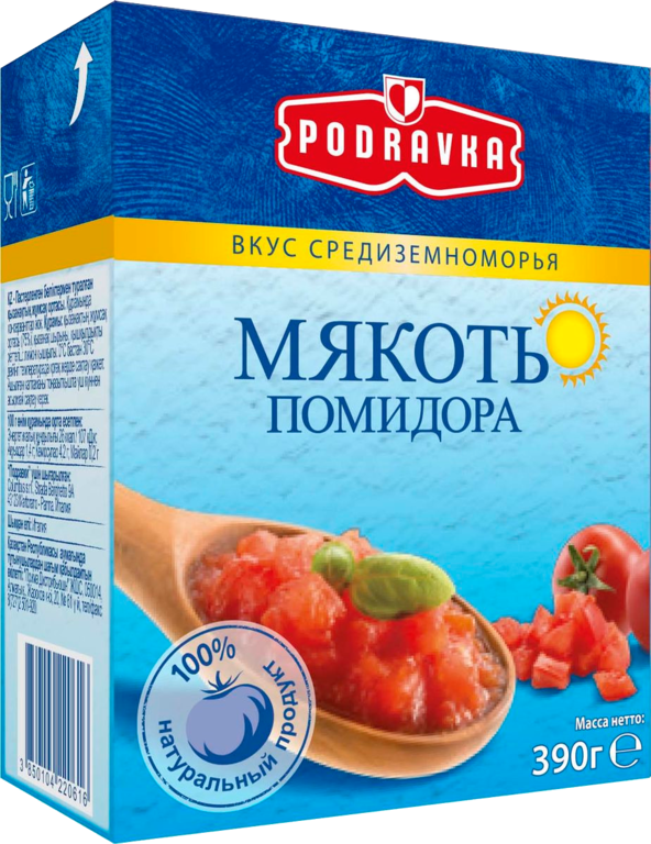 Мякоть помидора «Podravka», 390 г