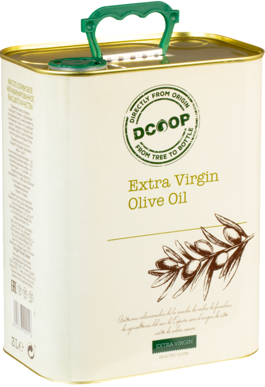Масло оливковое «DCOOP» Extra virgin olive oil, 3 л