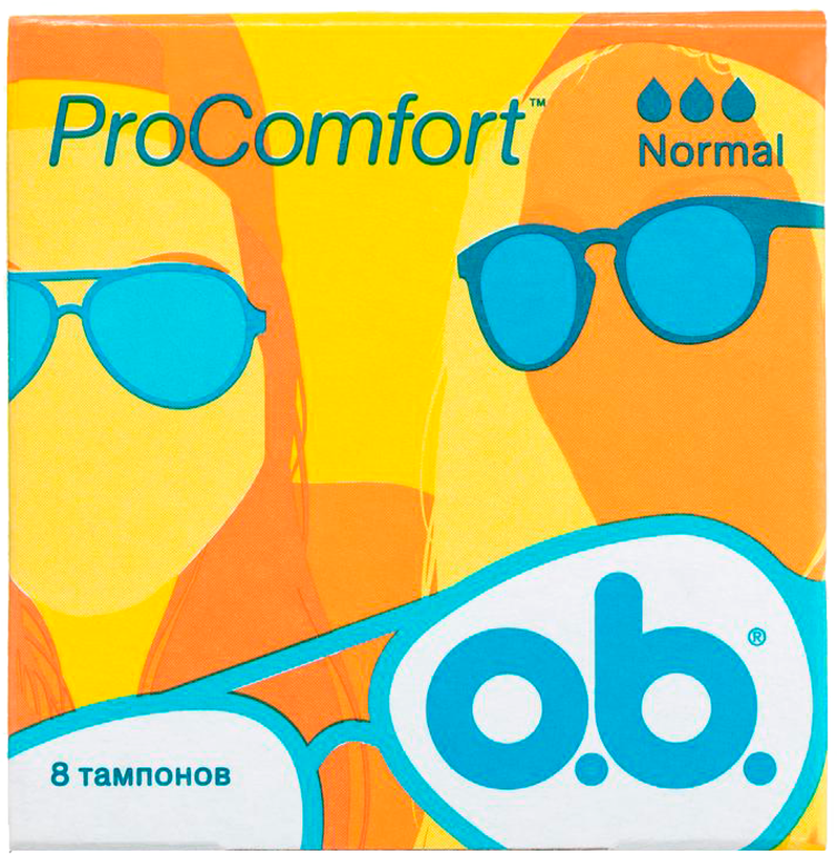 Тампоны «O.B.» Pro Comfort нормал, 8шт