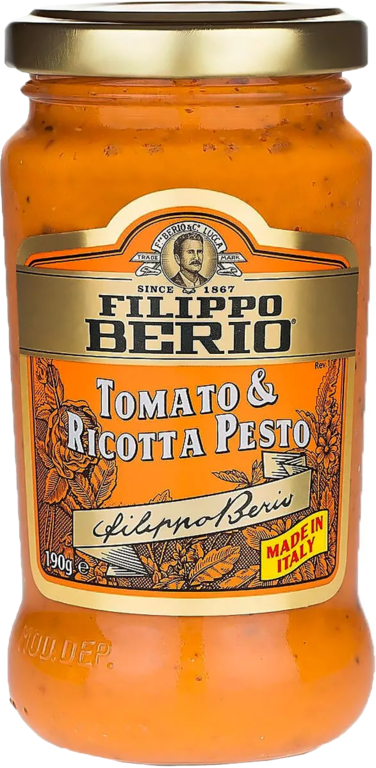 Соус «Filippo Berio» Песто с томатами и рикоттой, 190 г