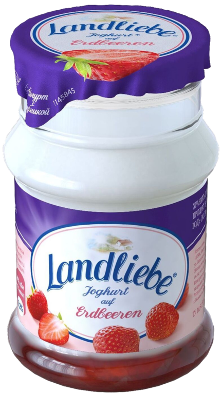 Йогурт 3.2% «Landliebe» Клубника, 130 г