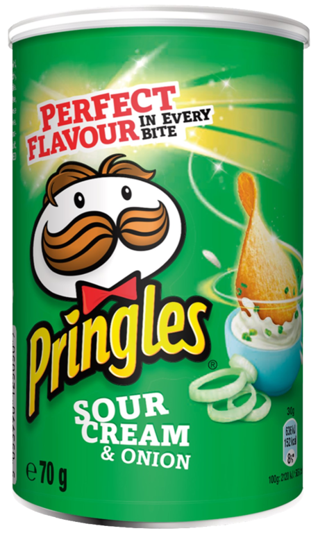 Чипсы «Pringles» Сметана и лук, 70 г