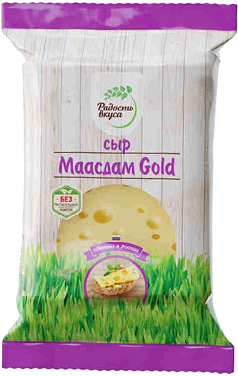 Сыр 45% «Радость вкуса» Маасдам Gold, 200 г