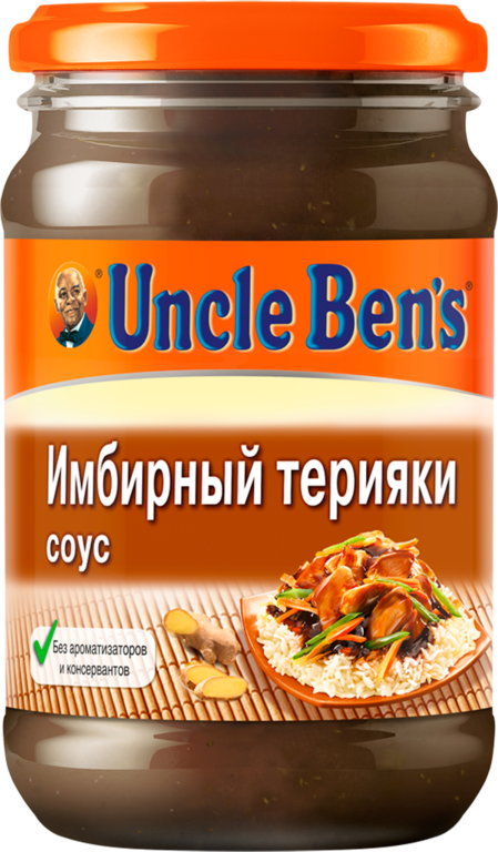 Соус «Uncle Bens» Терияки имбирный, 210 г