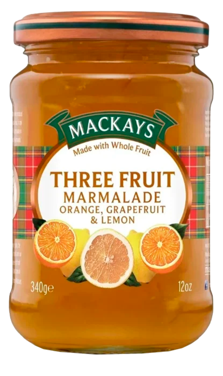 Десерт «Mackays» Три фрукта, 340 г