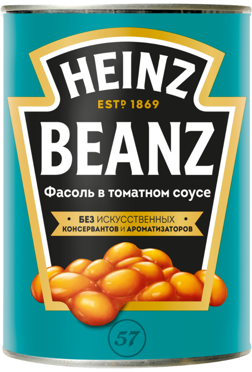 Фасоль белая «Heinz» в томатном соусе, 415 г